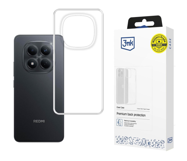 3mk Clear Case do Redmi Note 15 Pro 5G - 1511596 - zdjęcie